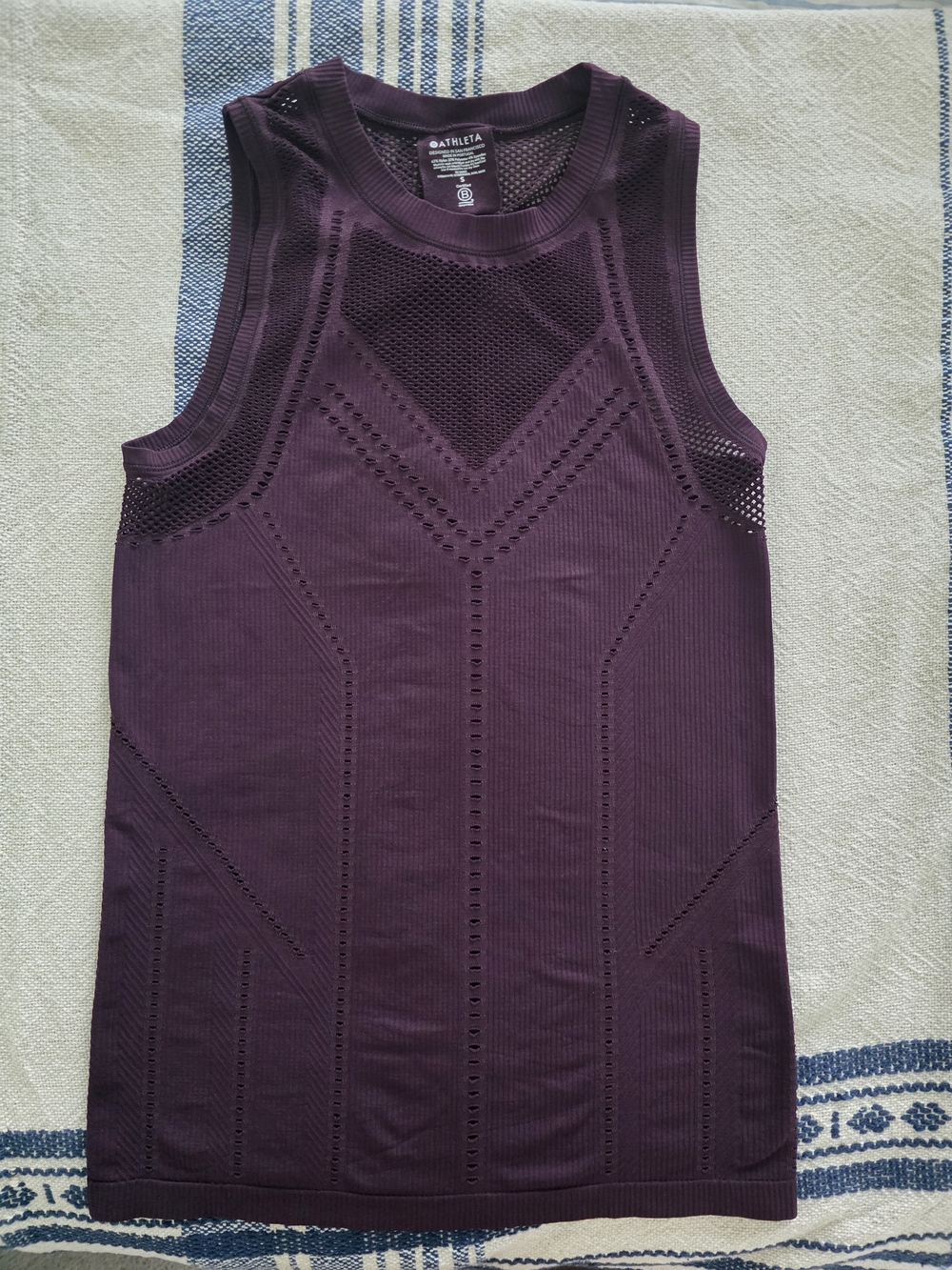 Athleta Plum Seamless Performance Tank